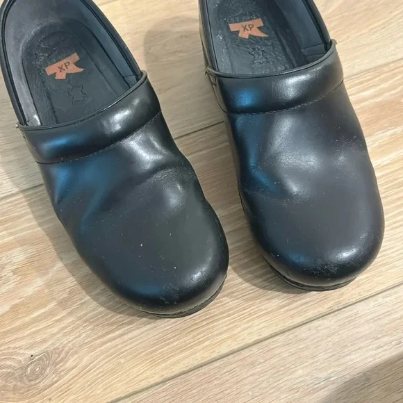 Dansko Professional Black Cabrio leather clogs women size 39 - Picture 10 of 10